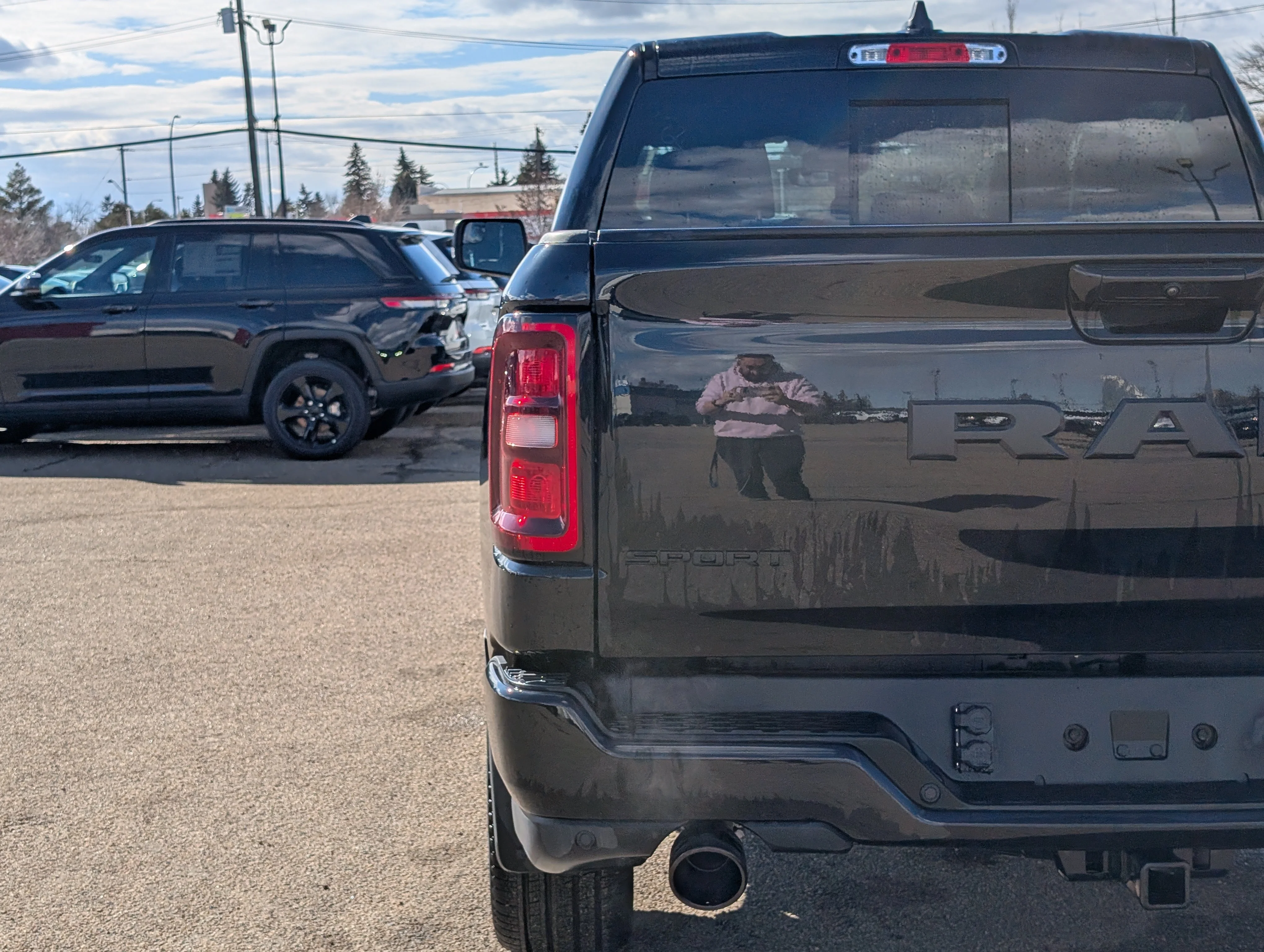 New 2026 Diamond Black Crystal Pearl Ram Sport image 13