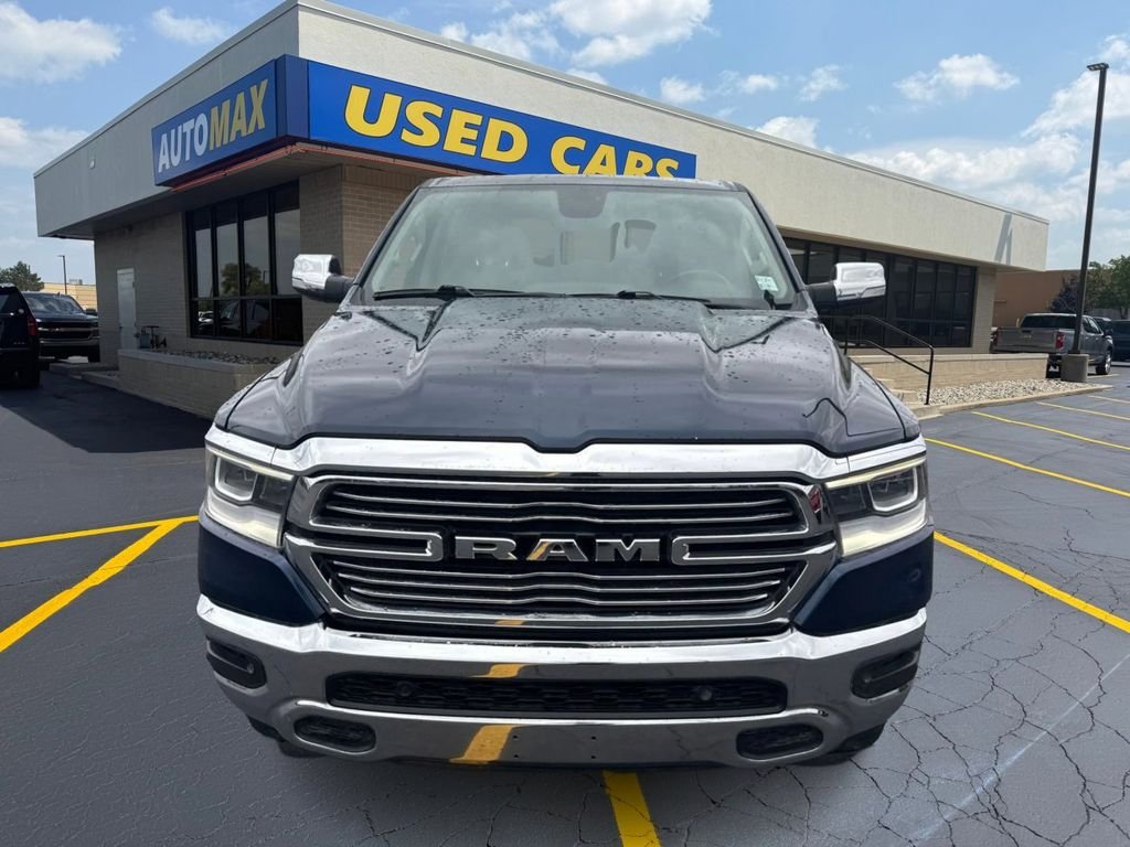 Used 2019 Patriot Blue Pearlcoat Ram Laramie image 3