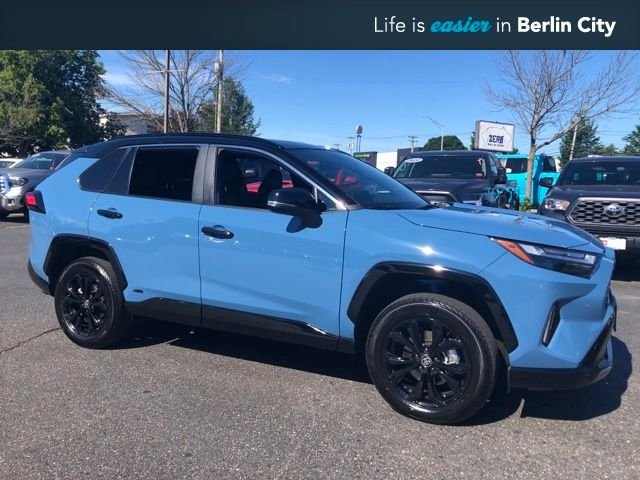 Used 2025 Blue Toyota XSE image 1