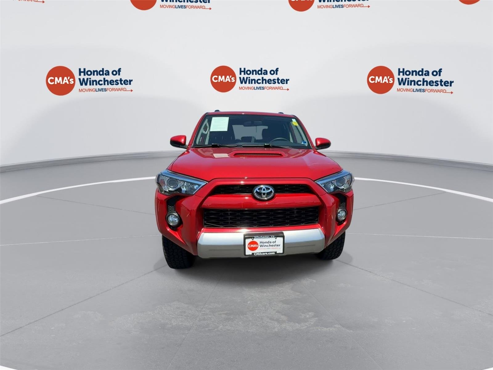 Used 2019 Barcelona Red Metallic Toyota TRD Off-Road image 3