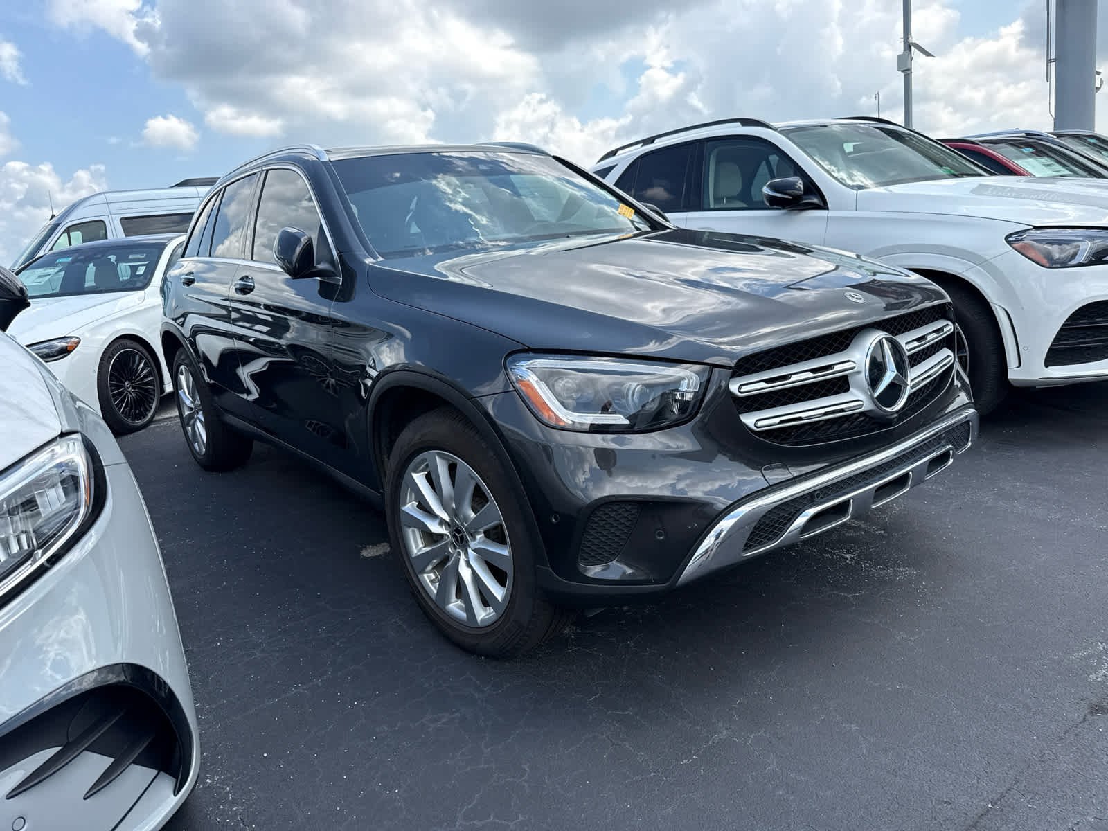 Certified Used 2020 Graphite Grey Metallic Mercedes-Benz GLC 300 image 5