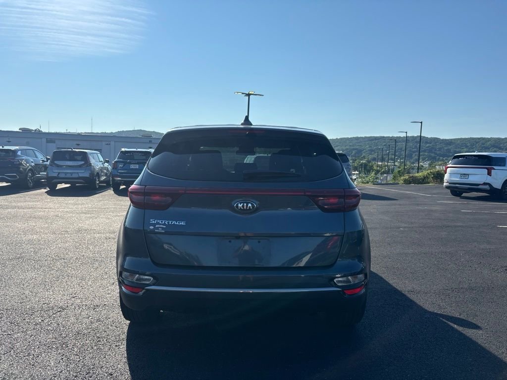Used 2020 Blue Kia LX image 4