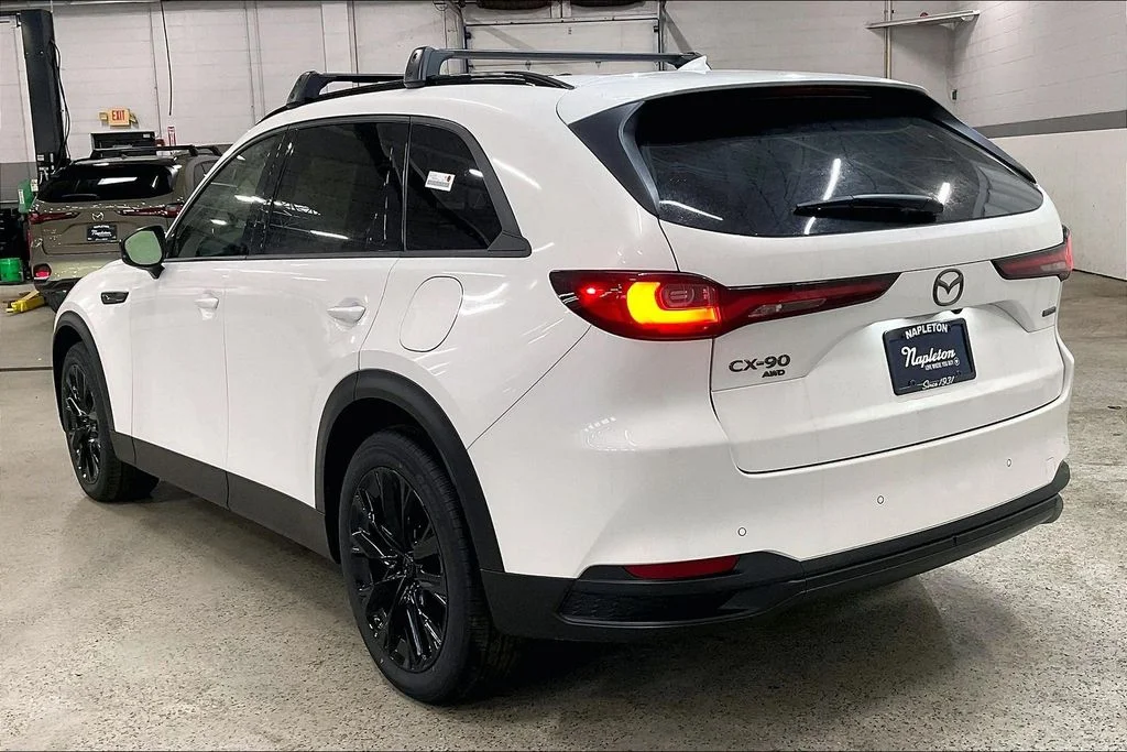 New 2026 Rhodium White Premium Mazda 3.3 Turbo Premium Sport AWD image 3