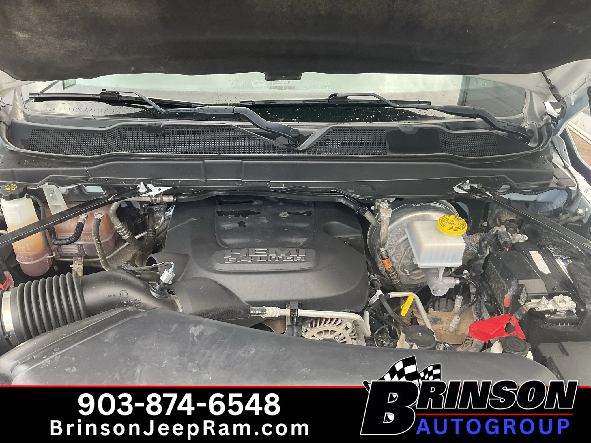 Used 2024 Bright White Clearcoat Ram Big Horn image 11