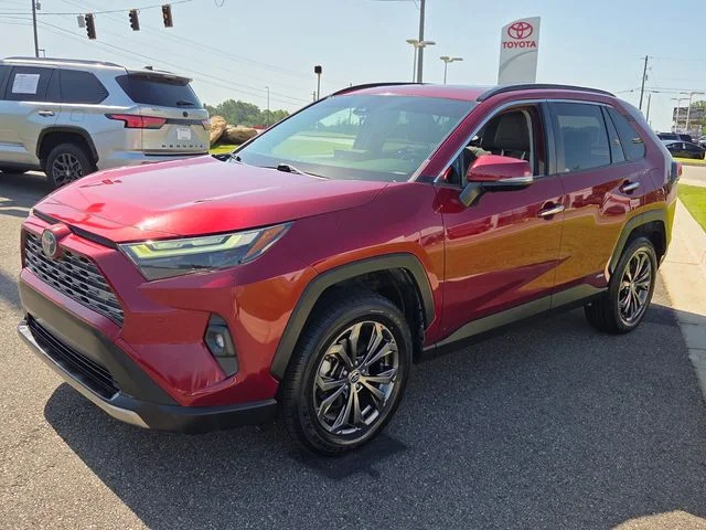 Used 2022 Red Toyota Limited image 3