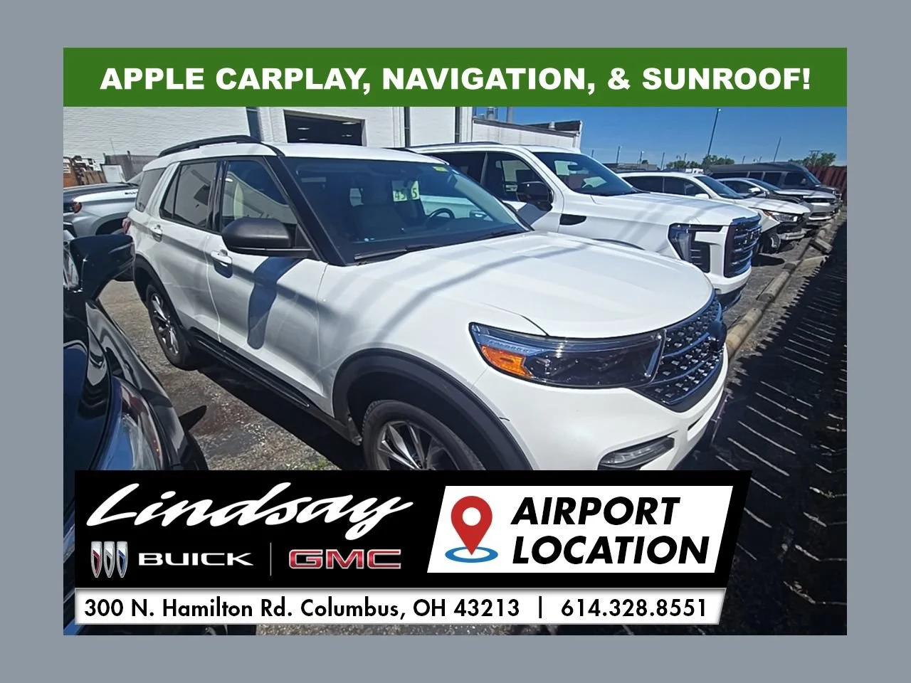 Used 2020 White Ford XLT image 1