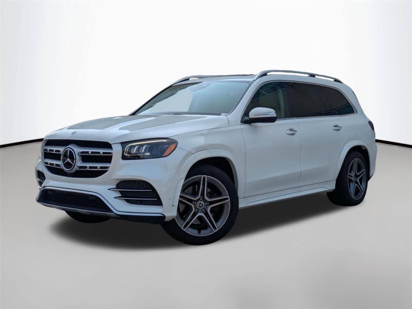 Used 2022 MANUFAKTUR Diamond White Bright Mercedes-Benz GLS 450 image 1