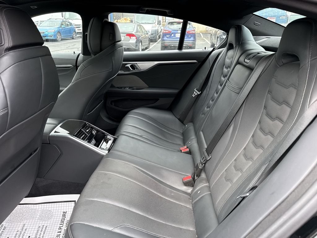 Certified Used 2024 Black Sapphire Metallic BMW M850i xDrive Gran Coupe image 14