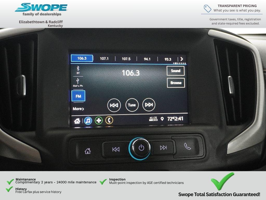 Used 2021 Blue Emerald Metallic GMC SLE image 22
