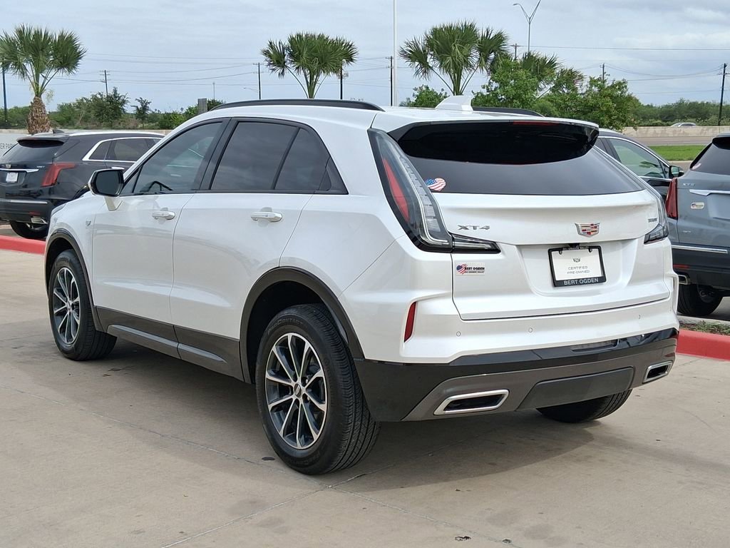Used 2025 Crystal White Tricoat Cadillac Sport image 4