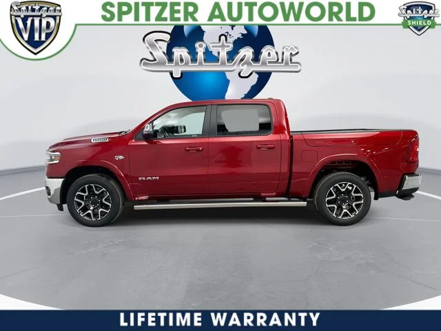 New 2026 Molten Red Pearl-Coat Exterior Paint RAM Laramie image 6