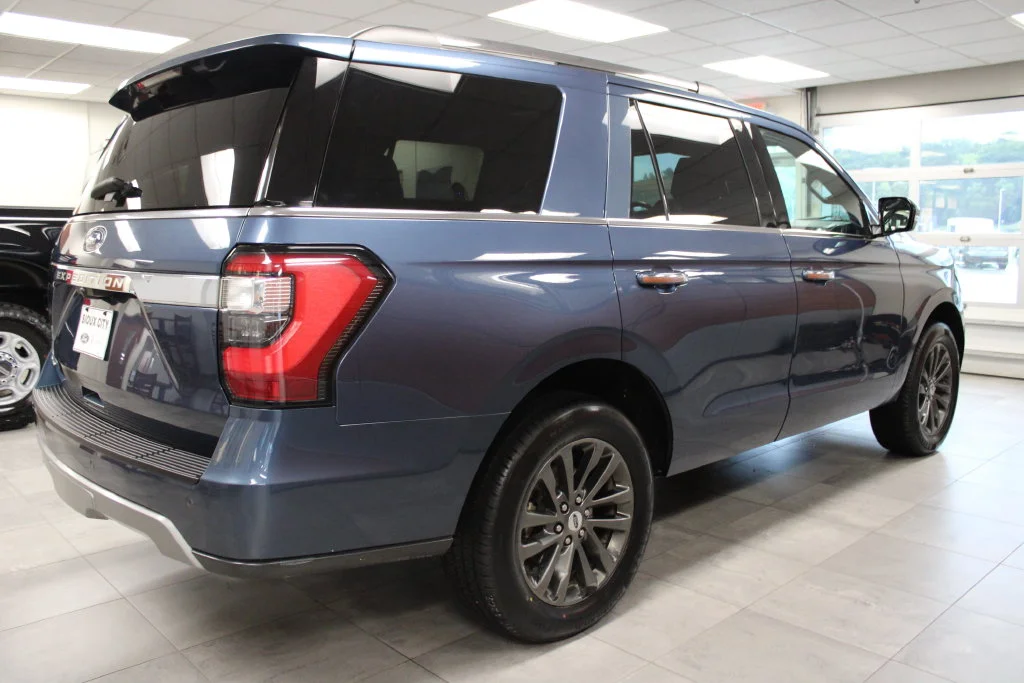 Certified Used 2019 Blue Metallic Ford Limited image 4