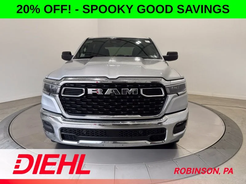 New 2026 Silver Zynith Exterior Paint RAM Big Horn/Lone Star image 2