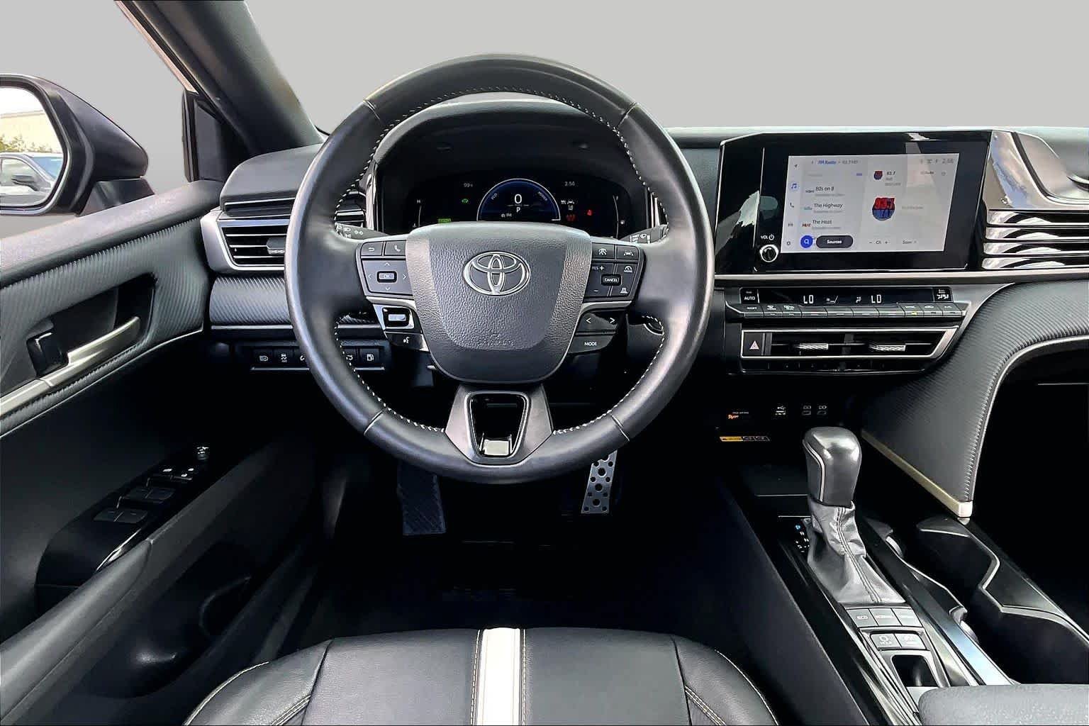 Used 2025 Midnight Black Metallic Toyota SE image 6