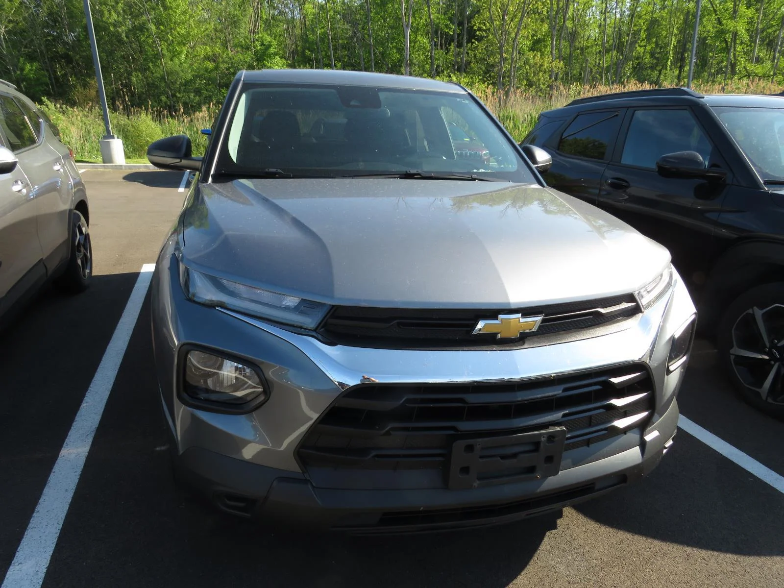 Used 2021 Satin Steel Metallic Chevrolet LS image 4