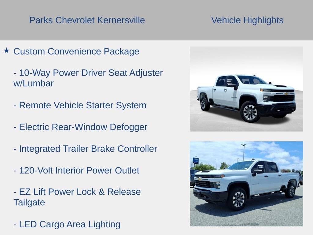 Used 2024 Summit White Chevrolet Custom image 26
