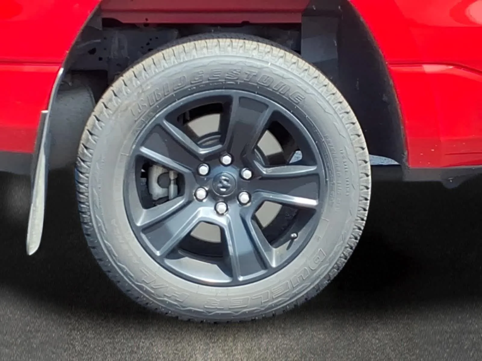 Used 2021 Flame Red Clearcoat Ram Big Horn image 4