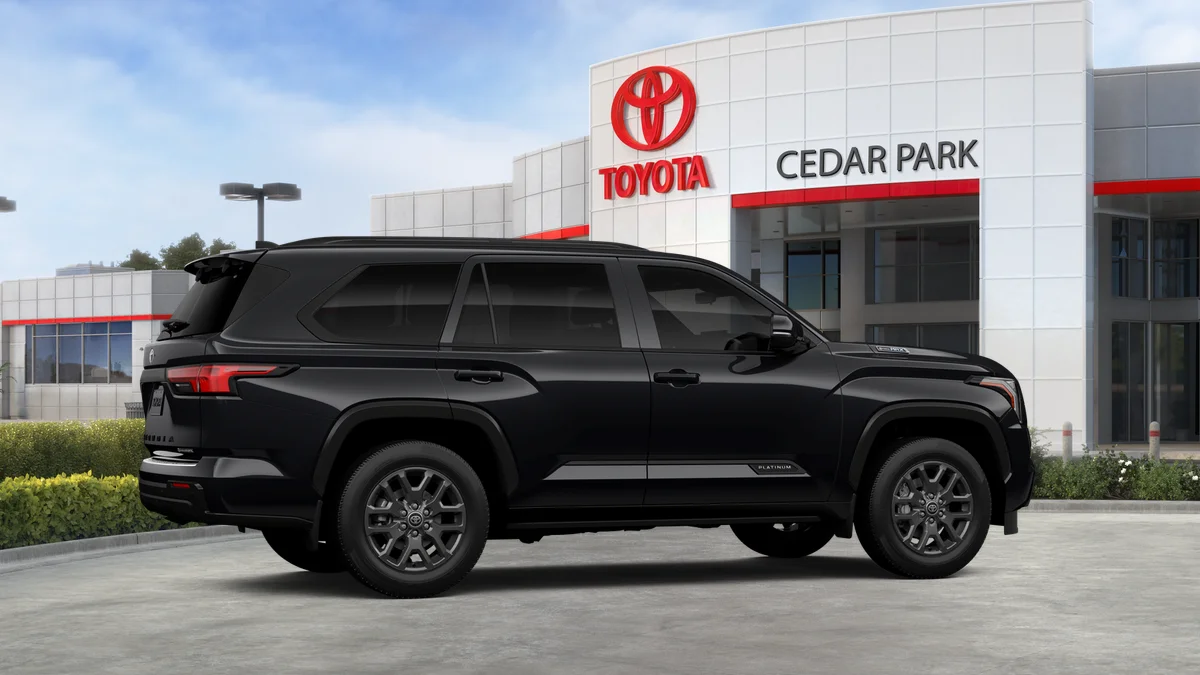 New 2026 Midnight Black Metallic Toyota Platinum image 11