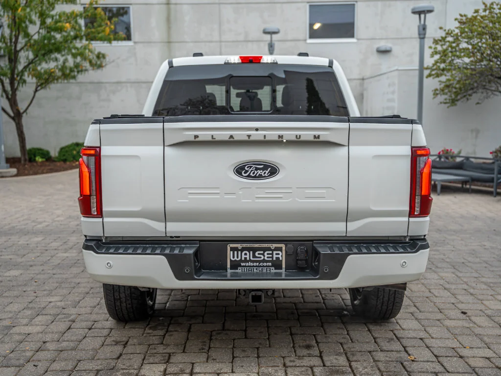 Used 2025 White Metallic Ford Platinum image 6