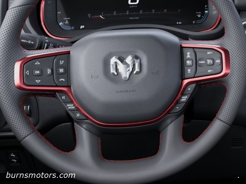 New 2026 Molten Red Pearl-Coat Exterior Paint RAM Rebel image 19