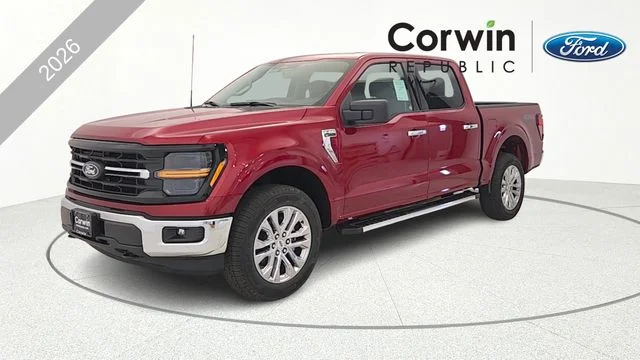 New 2026 Ruby Red Metallic Tinted Clearcoat Ford XLT image 3