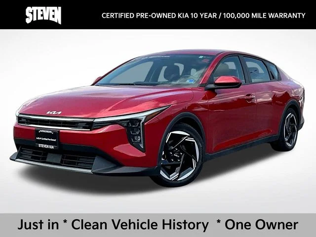 Certified Used 2025 Red Kia EX image 3