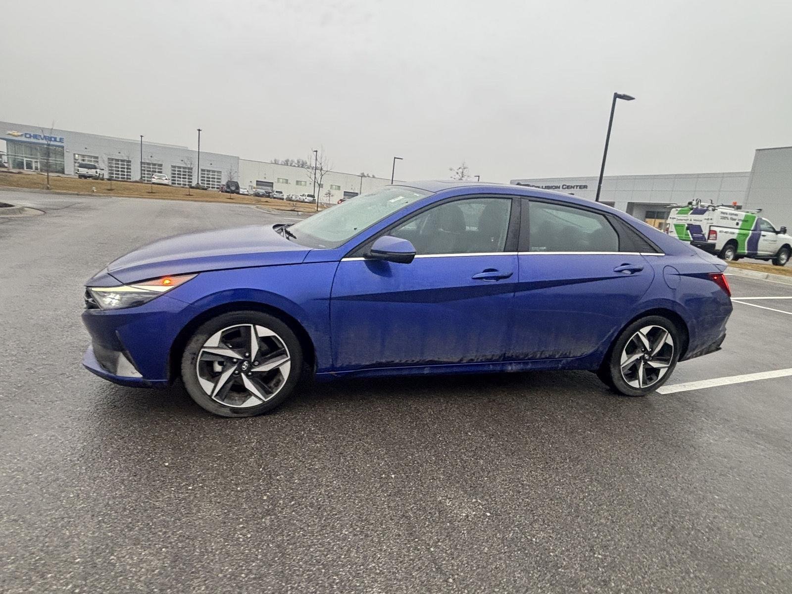 Certified 2023 Hyundai Elantra Limited with VIN KMHLP4AG0PU487551 for sale in Kansas City
