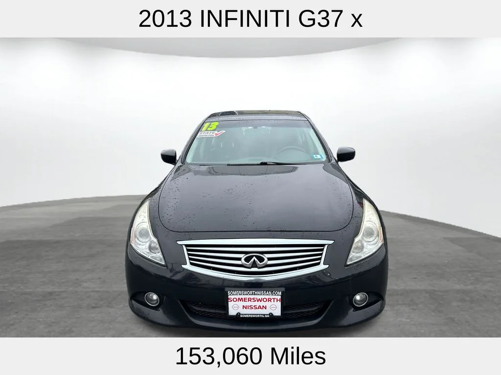Used 2013 INFINITI G Sedan 37x with VIN JN1CV6AR2DM354201 for sale in Somersworth, NH