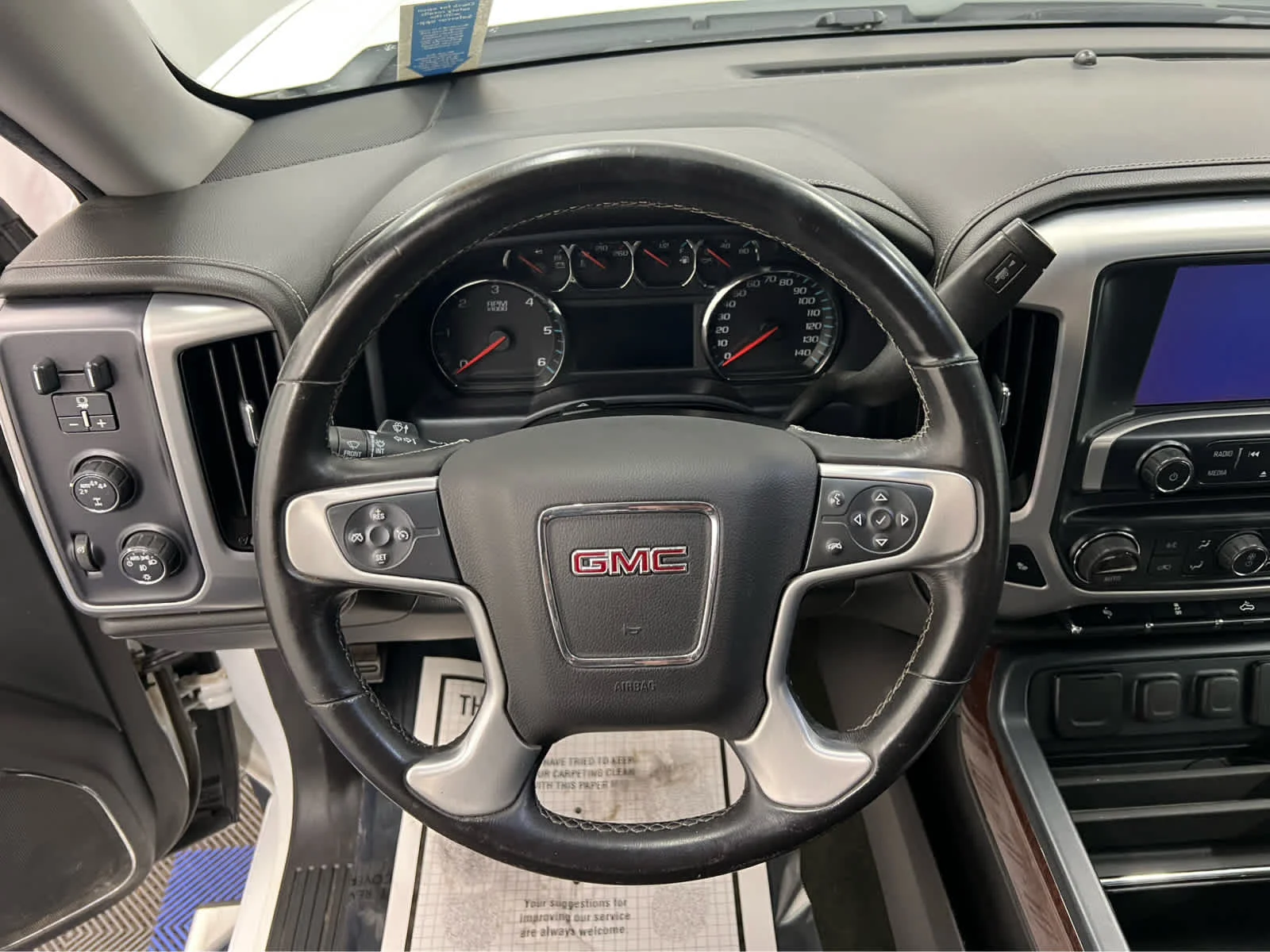 Used 2017 Summit White GMC SLT image 17