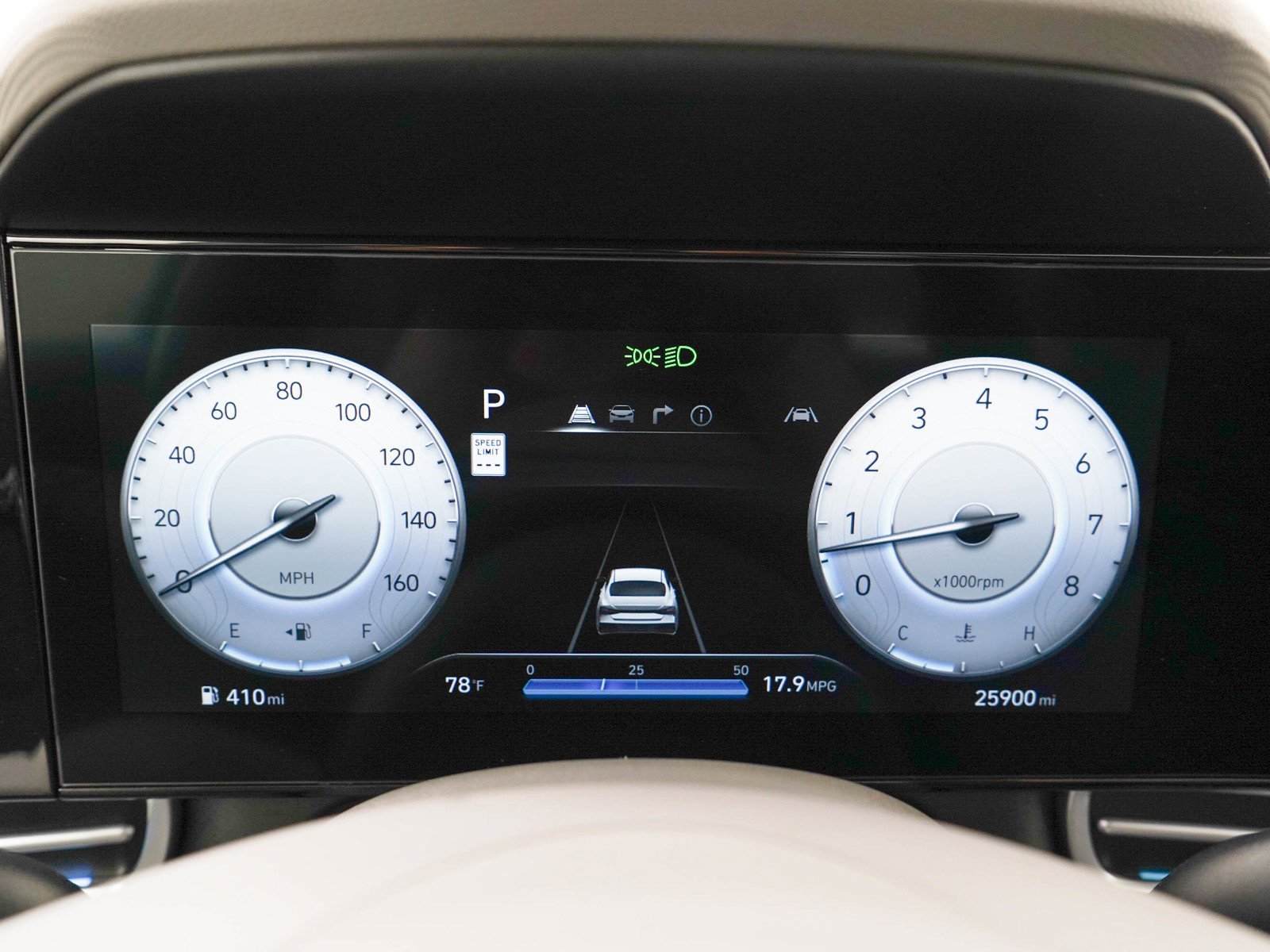 Used 2025 Intense Blue Hyundai SEL Convenience IVT image 48