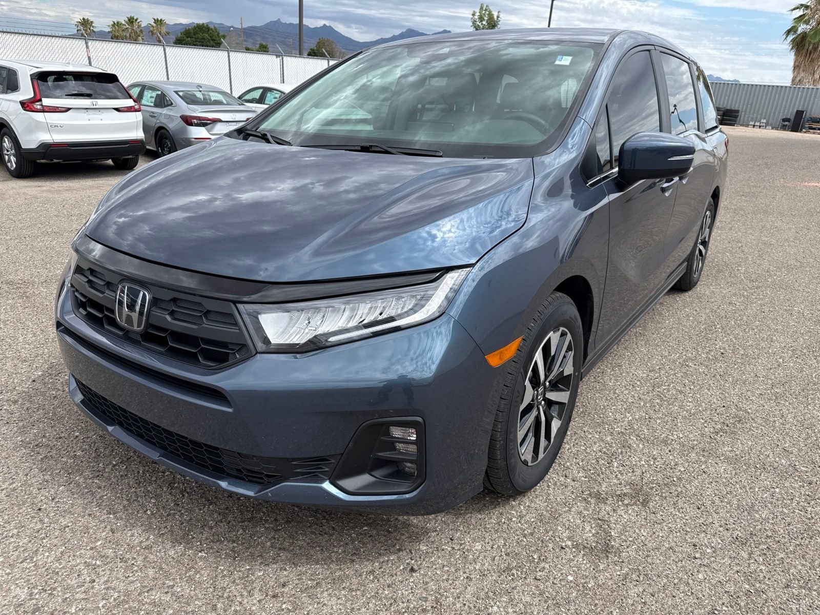 Certified Used 2025 Smoke Blue Pearl Honda EX-L image 1