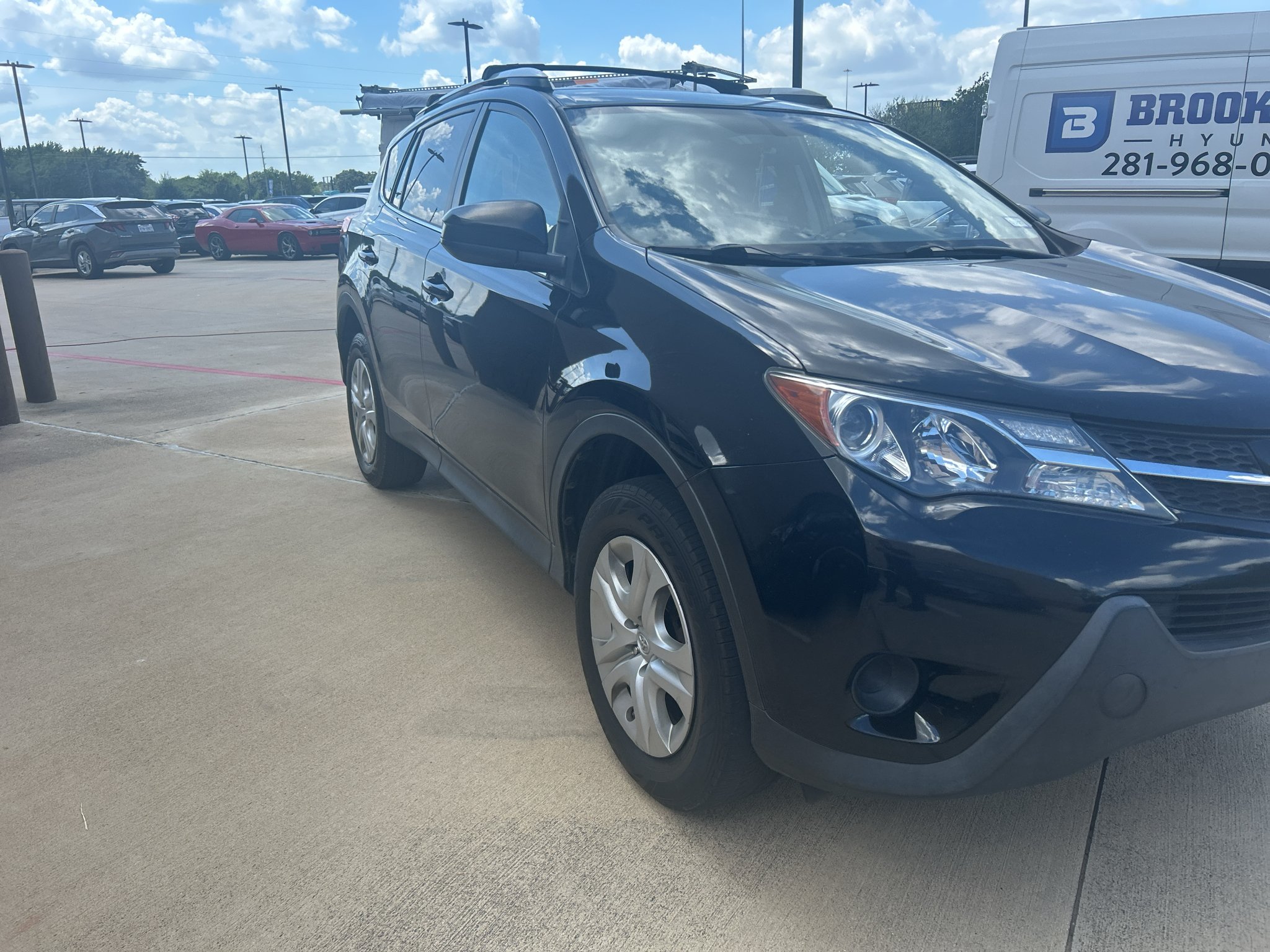 Used 2015 Black Toyota LE image 2