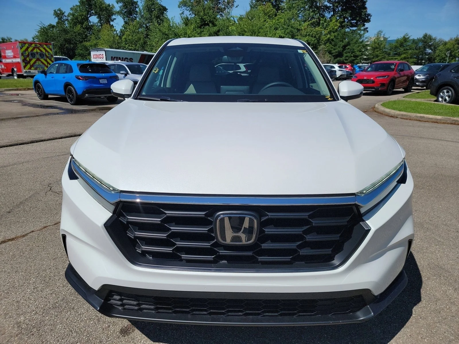 New 2026 Platinum White Pearl Honda LX image 2