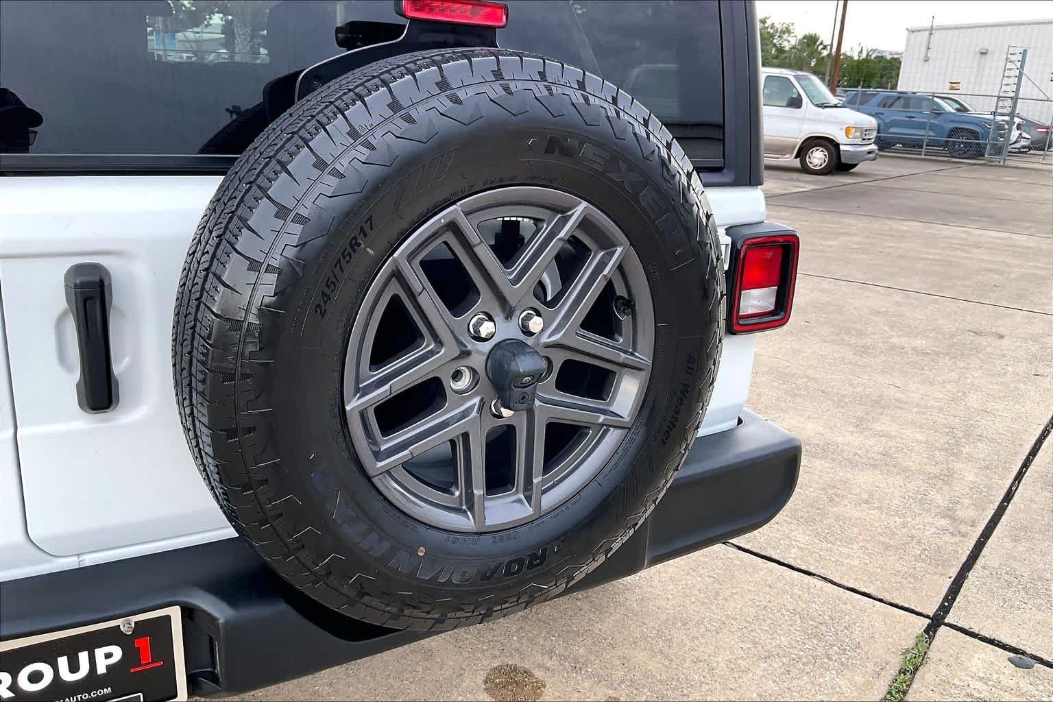 Used 2024 Bright White Clearcoat Jeep Sport S image 30