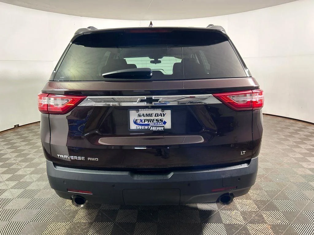 Used 2021 Black Cherry Metallic Chevrolet LT image 7
