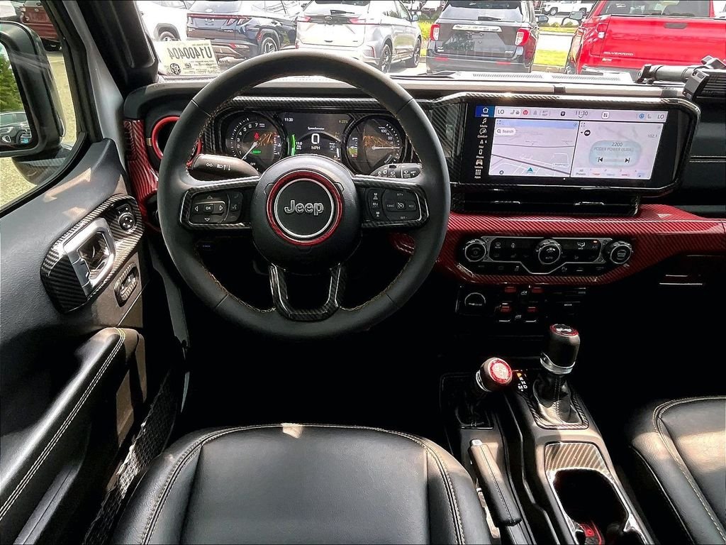 Used 2024 White Jeep Sahara 4xe image 17