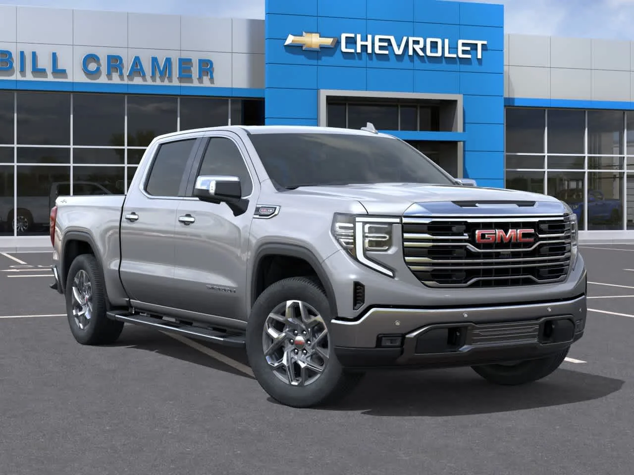 New 2026 Sterling Metallic GMC SLT image 7