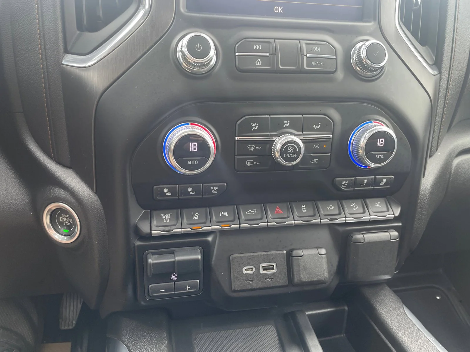 Used 2023 Blue GMC AT4 Crew Cab image 24