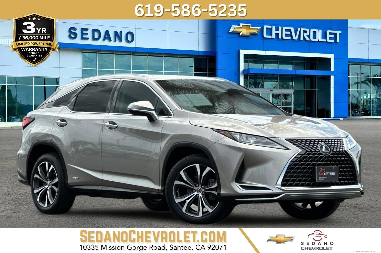 2022 Lexus RX Hybrid