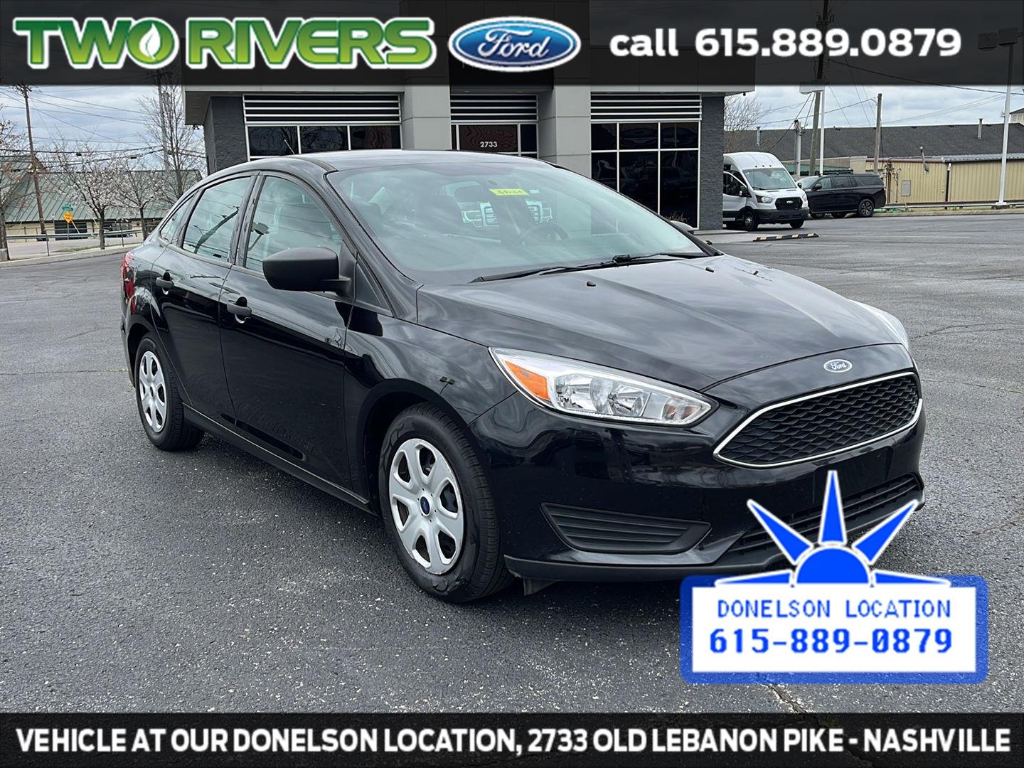 Used 2018 Ford Focus S with VIN 1FADP3E22JL284942 for sale in Mt. Juliet, TN