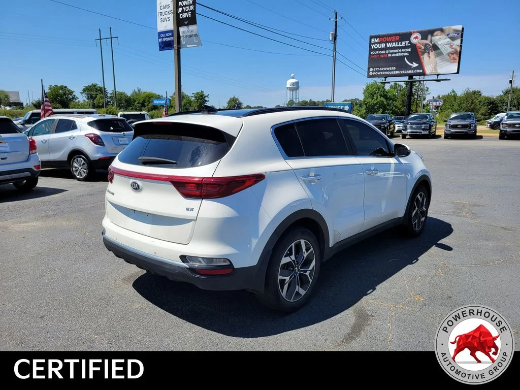 Used 2021 White Kia EX image 6