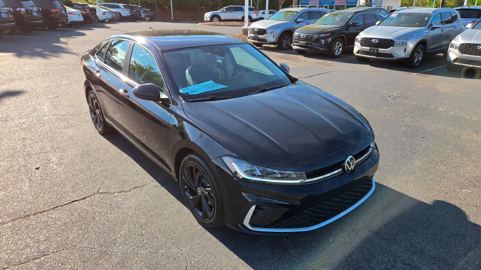 New 2026 Deep Black Pearl Volkswagen SE image 8
