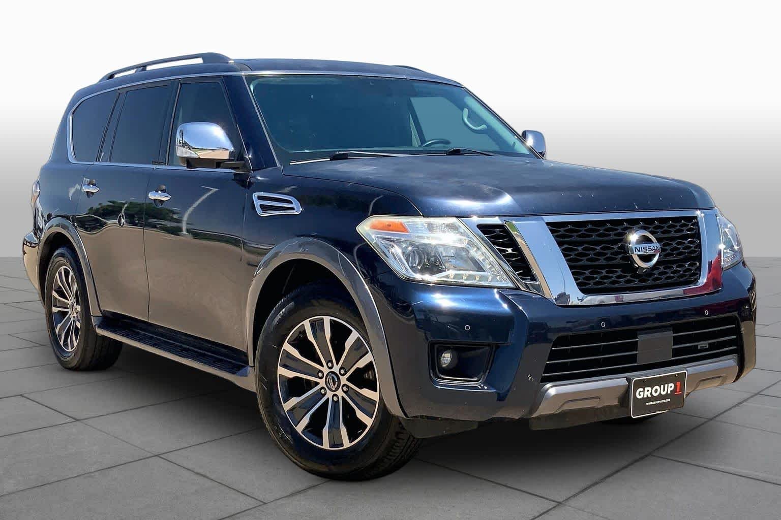 Used 2020 Hermosa Blue Pearl Nissan SL image 2