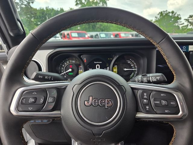 Used 2024 Silver Jeep Sahara 4xe image 23