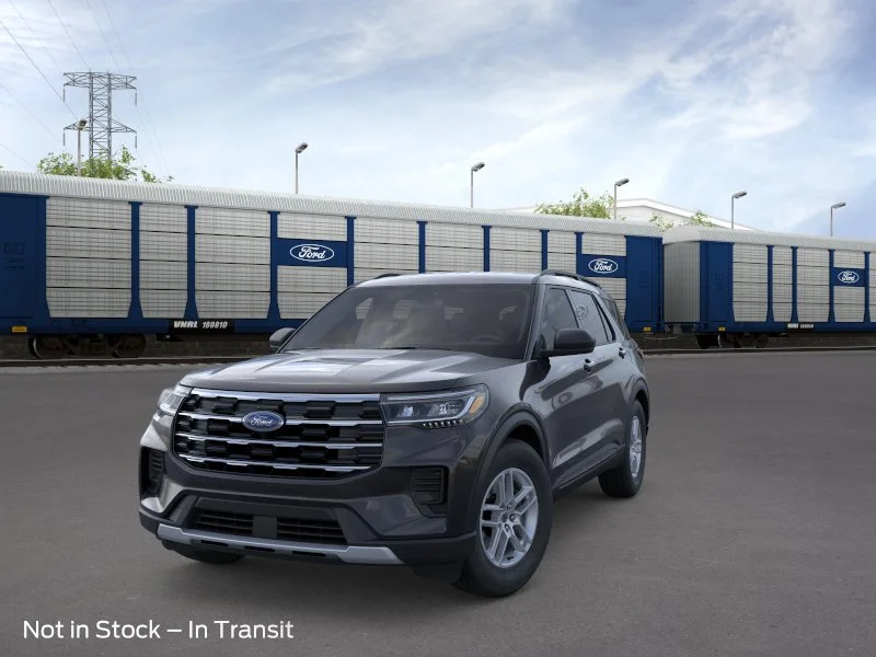 New 2026 Agate Black Metallic Ford Active image 2