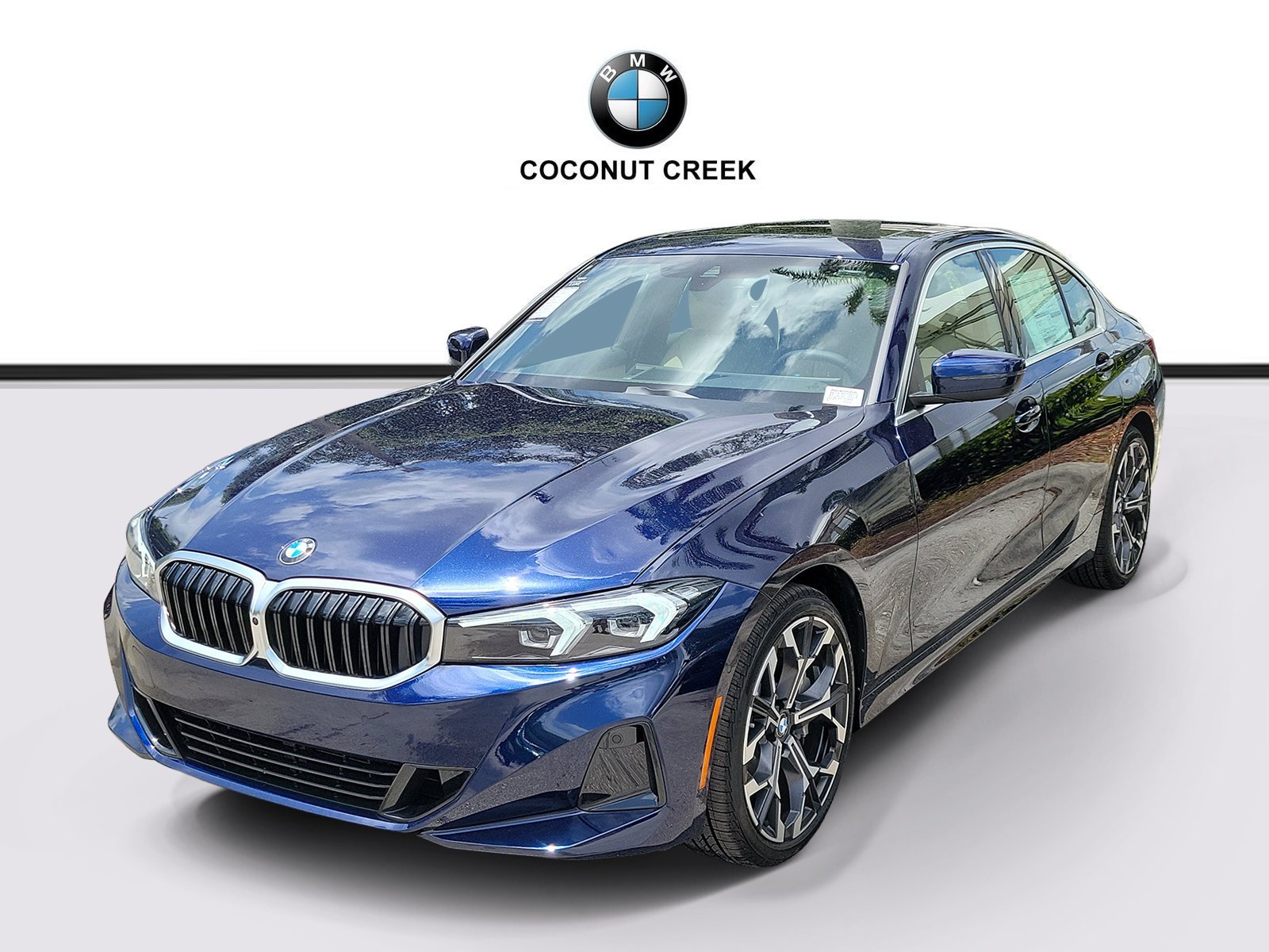 New 2026 Tanzanite Blue II Metallic BMW 330i NA image 2