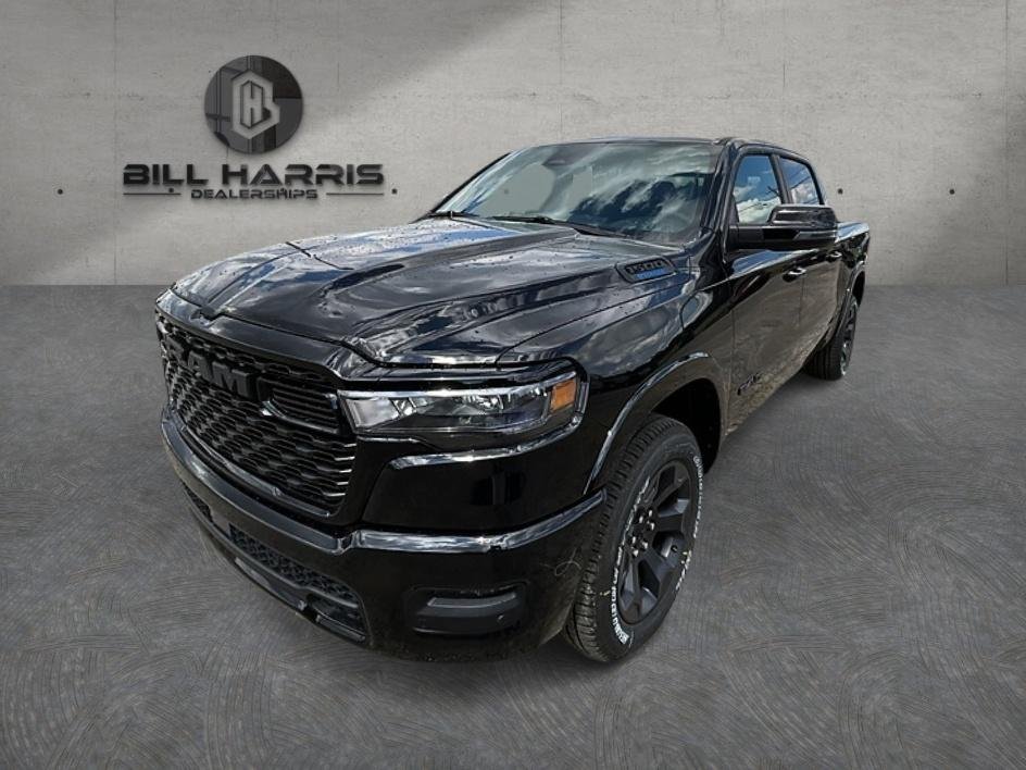 New 2026 Diamond Black Crystal Pearl-Coat Exterior Paint RAM Big Horn/Lone Star image 1