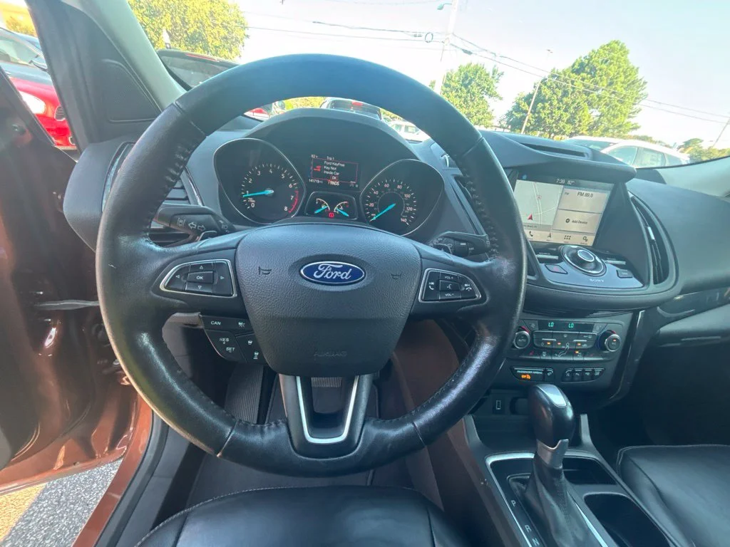 Used 2017 Red Ford Titanium image 12