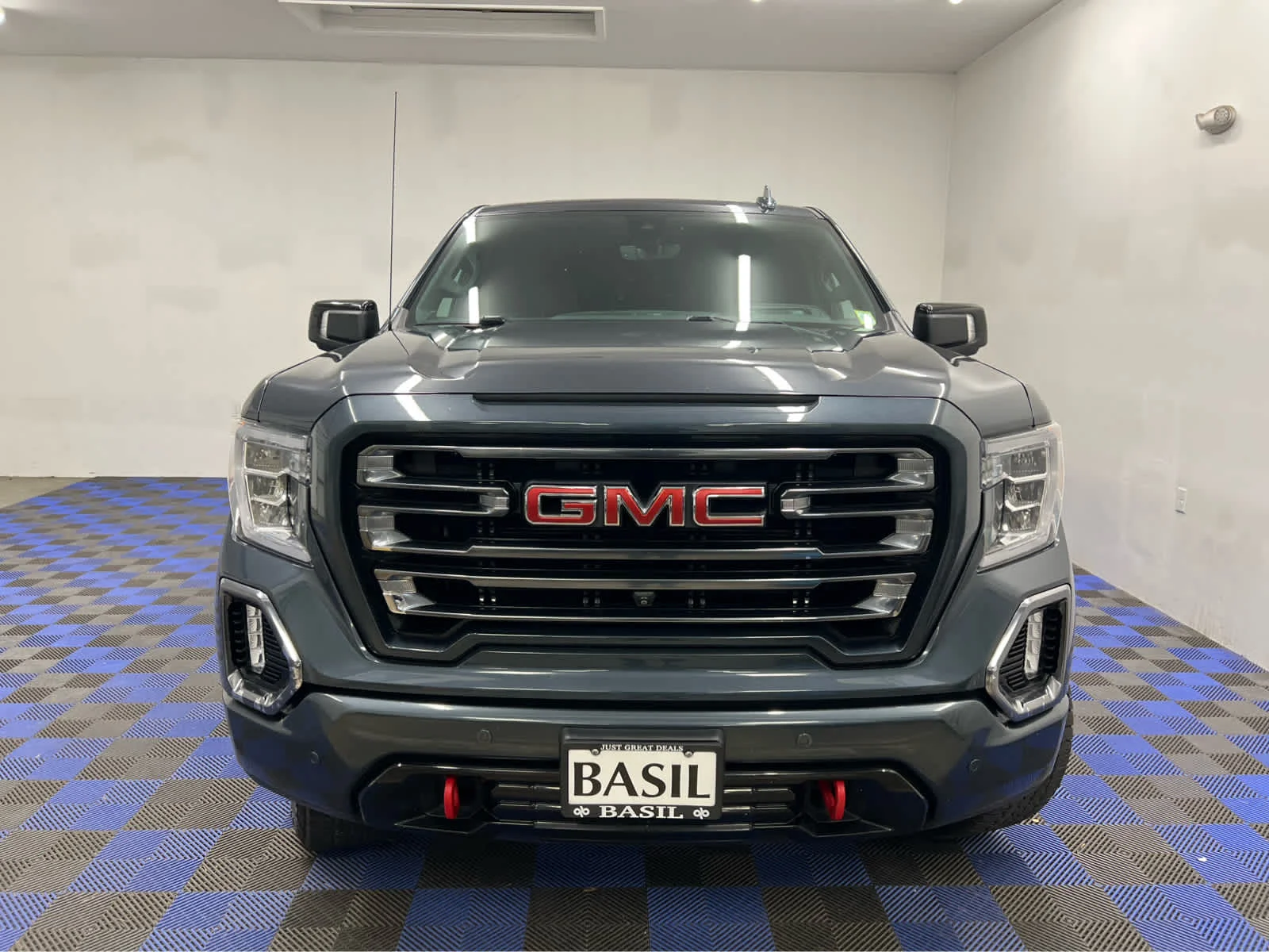 Used 2021 Dark Sky Metallic GMC AT4 image 2