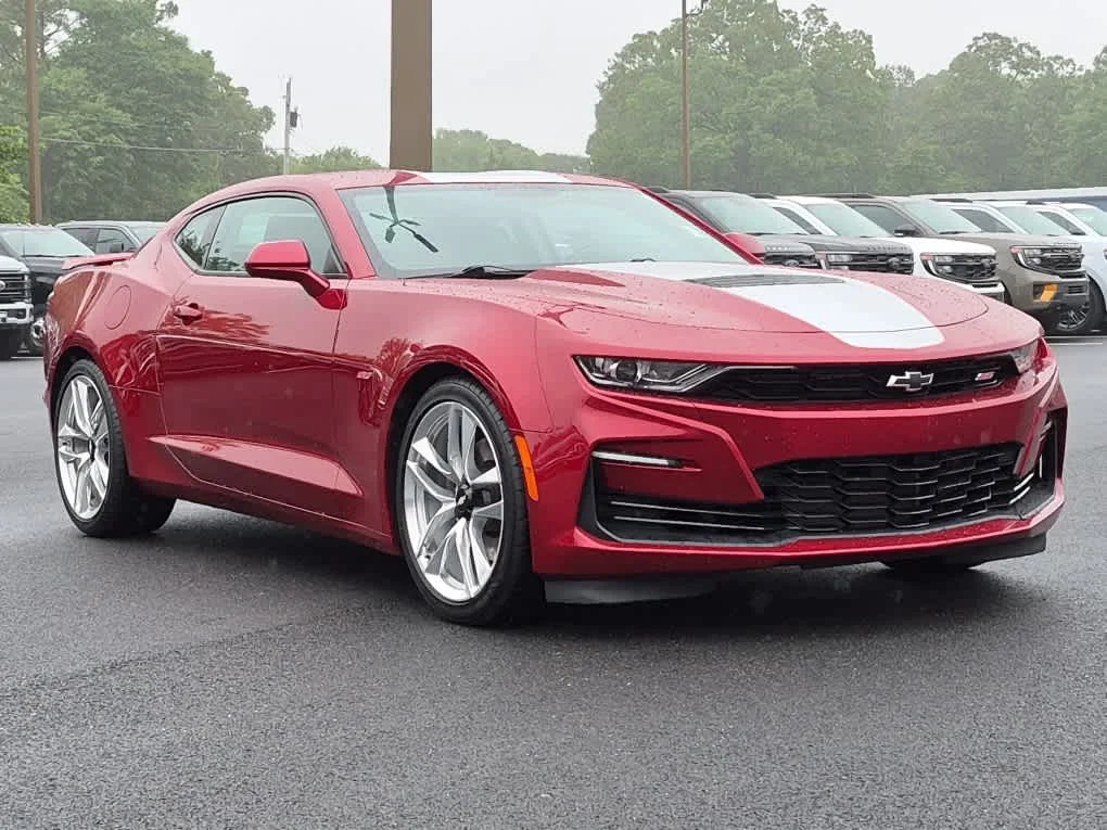 Certified Used 2022 Wild Cherry Tintcoat Chevrolet 1SS image 2